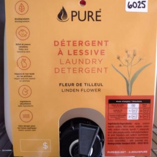 PURE - Détergent à lessive - Fleur de Tilleul -...
