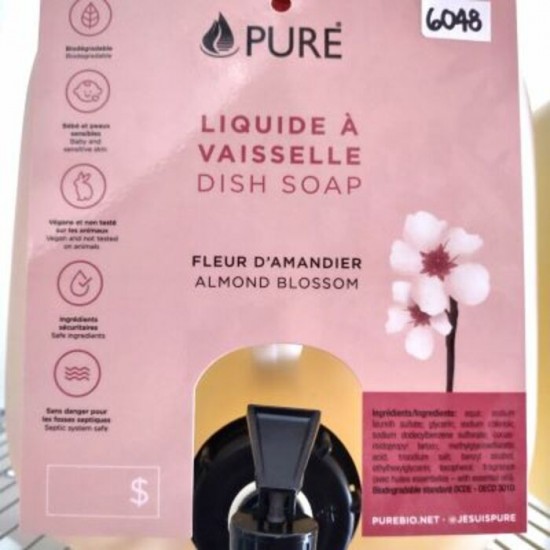 PURE - Liquide à vaisselle - Fleur d'amandier -...