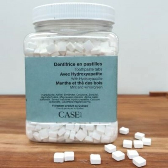 Case & Co - Dentrifrice en pastilles - Menthe &...