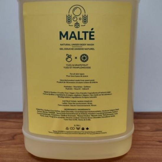 MALTÉ - Gel douche - Yuzu & Pamplemousse - Vrac...