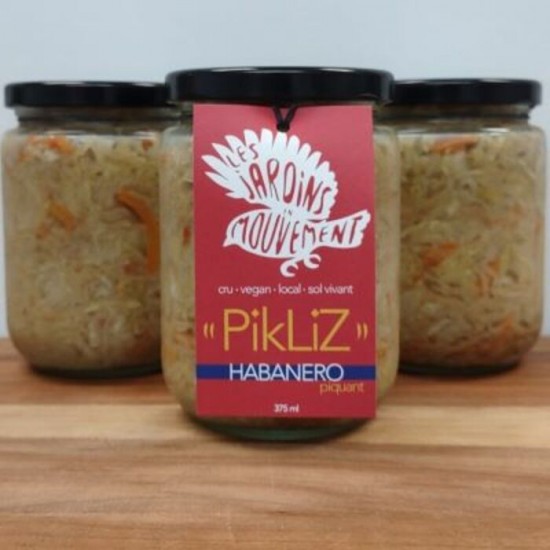 Jardins en mouvement - Pikliz Habanero Piquant-...