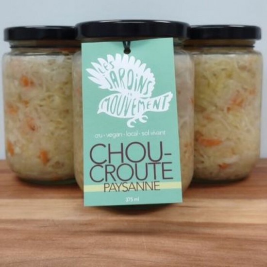 Jardins en mouvement - Choucroute Paysanne - 375ml