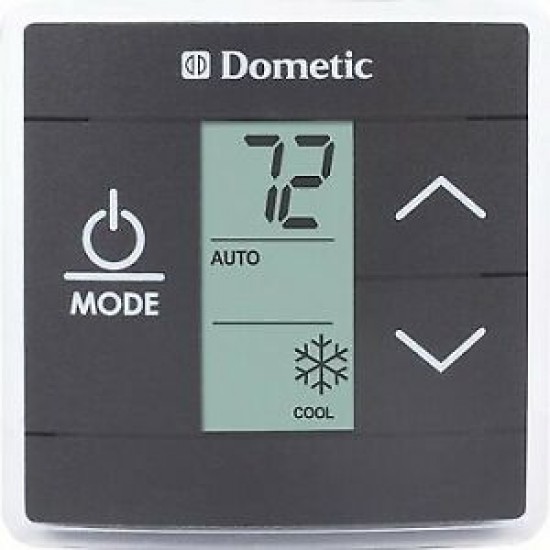 Thermostat CT de Dometic pour air climatisé, Noir