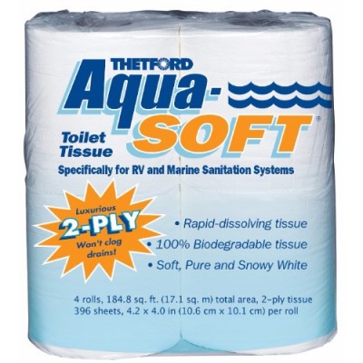 Papier hygiénique à dissolution rapide Aqua Soft