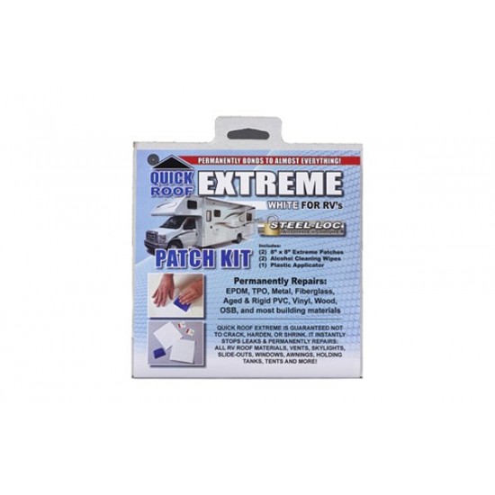 Bande de réparation Quick Roof Extreme 8'' x 8''' Blanc