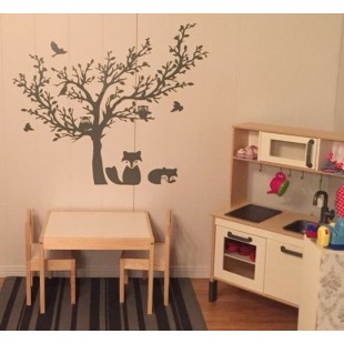 Arbre et renard