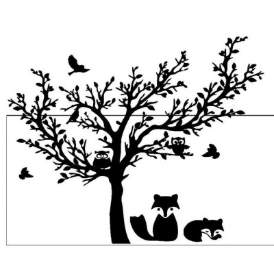 Arbre et renard