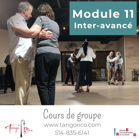 Cours de tango argentin - Module 11 - VOLCADA