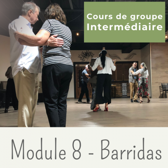 Cours de tango argentin - Module 8 - BARRIDA