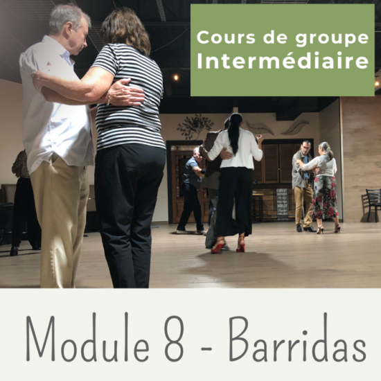 Cours de tango argentin - Module 8 - BARRIDAS