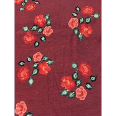 Jersey / Knit / Design Michelle Gagné / Fleurs...