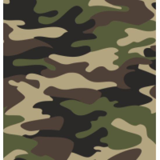 Coton / Selection Isa tissus Qc / Camouflage armée