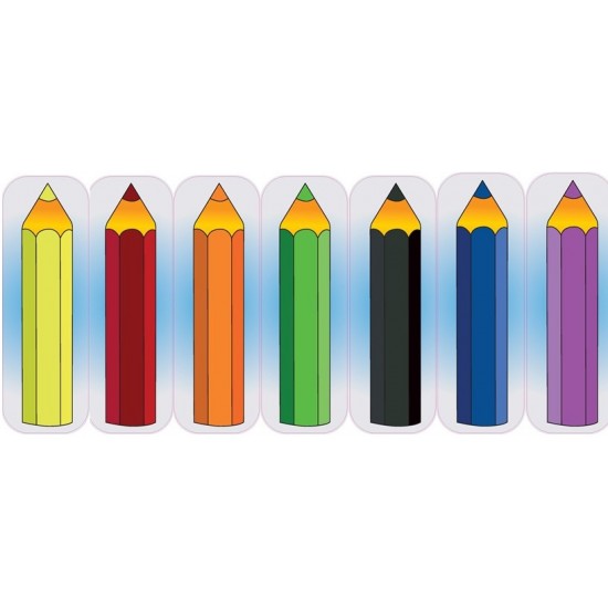 Ensemble de 7 crayons de couleur