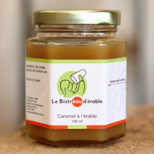 Caramel à l'érable 
