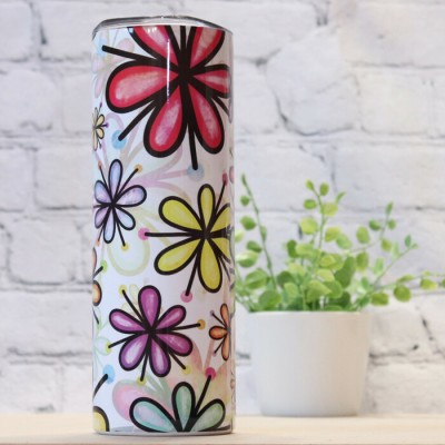 Gobelet Marguerites Colorées 