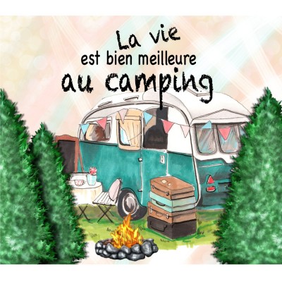 Gobelet  Vie au Camping