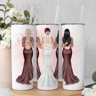 Gobelet Mariage - Mariée et « Bridesmaids »