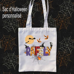Halloween - Sac fourre-tout personnalisé 