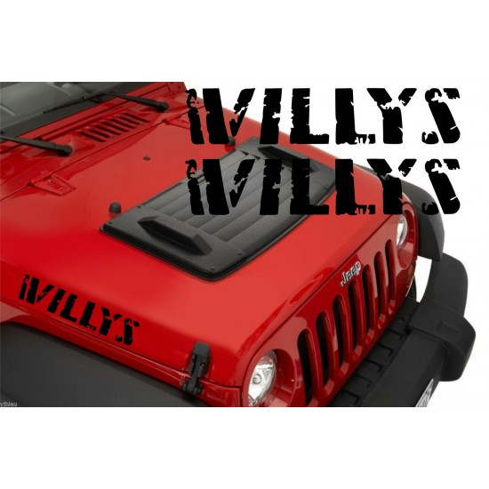 Autocollants Willys