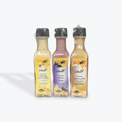 Trio vinaigrettes