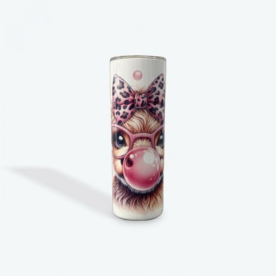 Vache gomme bulle