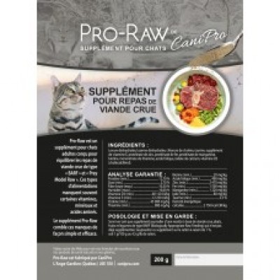 Supplément Pro Raw pour chat