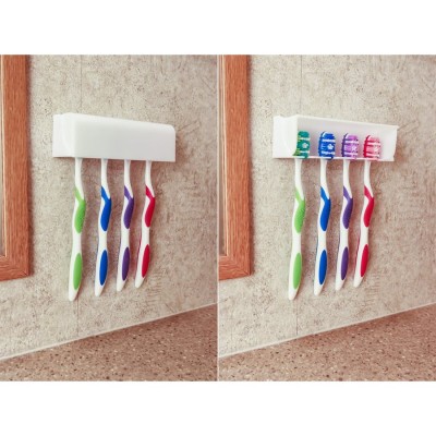 Pop-A-Toothbrush quadruple blanc