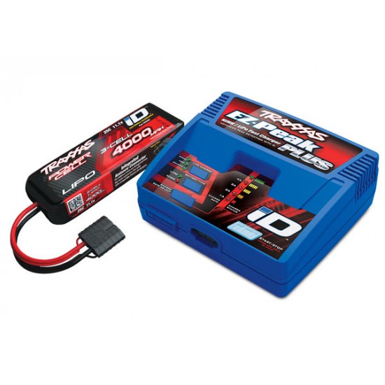 Ensemble complet batterie et chargeur TRAXXAS