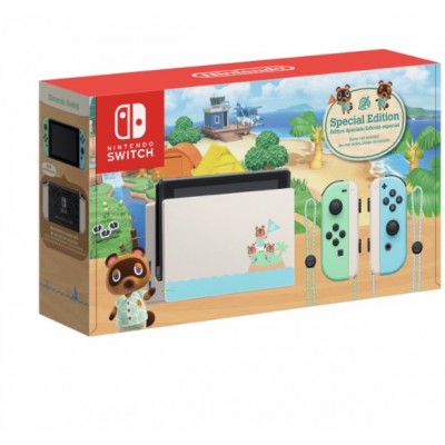 Console Switch Animal crossing edition