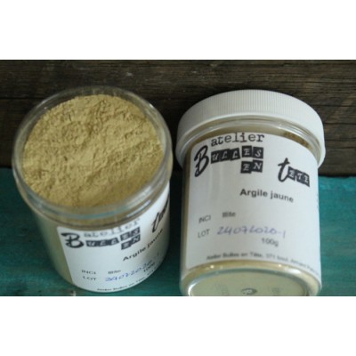 Argile jaune 100g