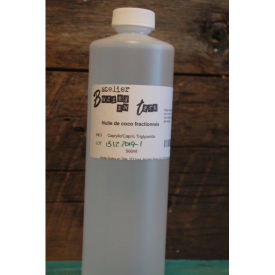 Huile de coco fractionnée 500ml