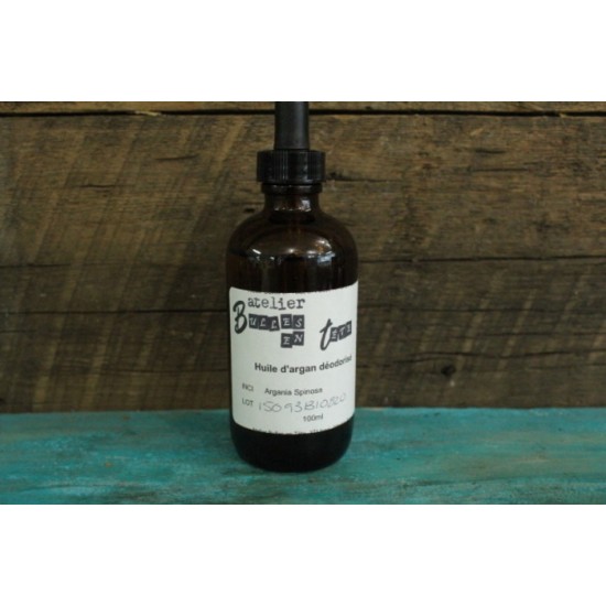 Huile d'argan déodorisé 100ml