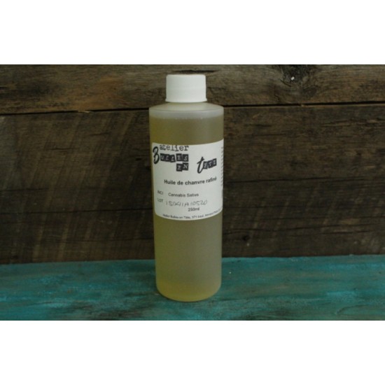 Huile de chanvre raffinée 250ml