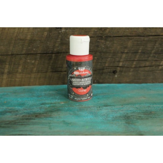 Acrylique liquide de Finnabair - Coral