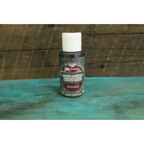 Acrylique liquide de Finnabair - Crimson