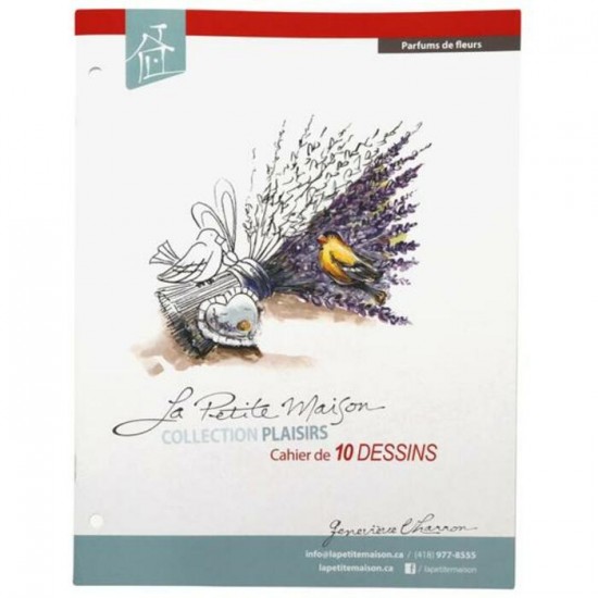 Cahier de dessins - Parfum de fleurs