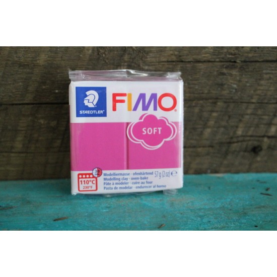 Pâte Fimo framboise