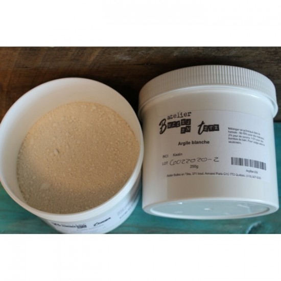 Argile blanche 250g