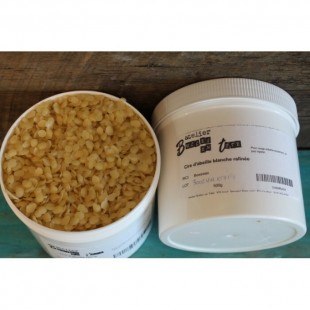 Cire d'abeille jaune raffinée 500g