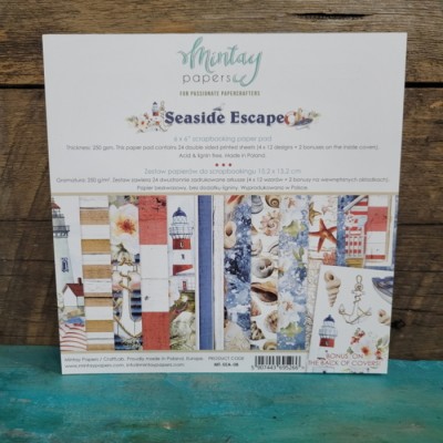 Mintay Papers - Pad de papier 6 x 6- Seaside...