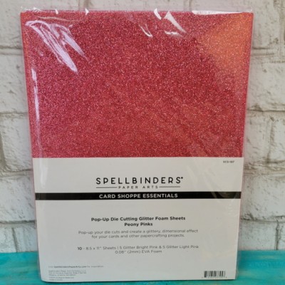 Carton mousse scintillant - spell Binders