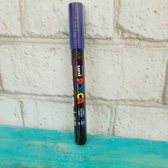 Posca - Marqueur Bleu foncé