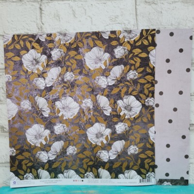 Prima - Papier 12'' x 12'' - Magnolia rouge -...