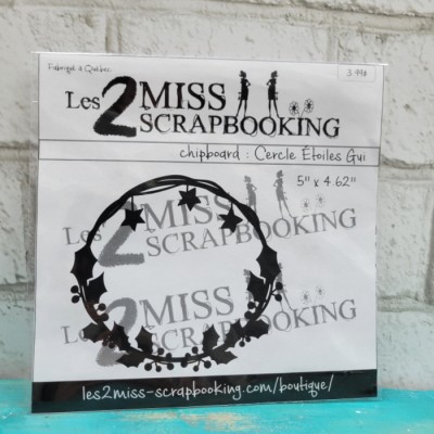 Les 2 miss Scrapbooking -Cercle étoile Gui