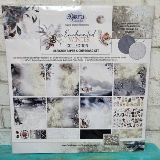 3 Quarter Design- Ensemble Collection -Enchanted Winter