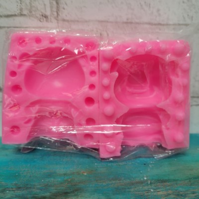 Moule de silicone - cochon 3D