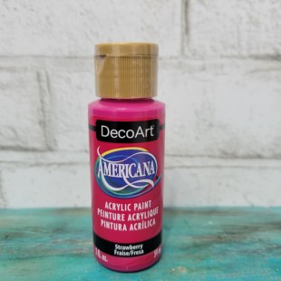 Deco Art - peinture acrylique fraise