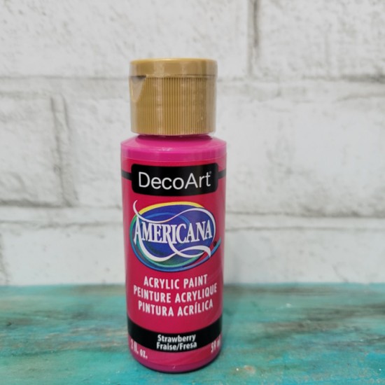 Deco Art - peinture acrylique fraise