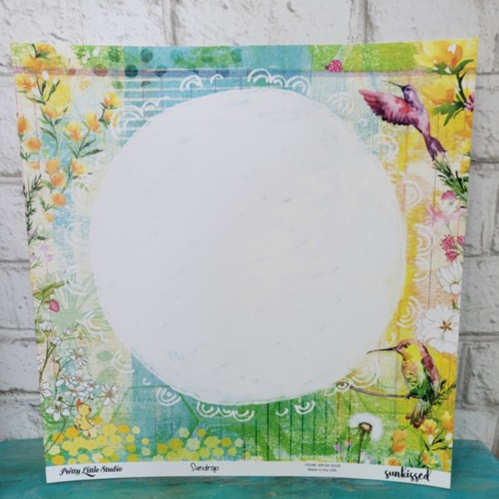 Pretty Little Studio - Papier 12'' x 12'' - Sundrop