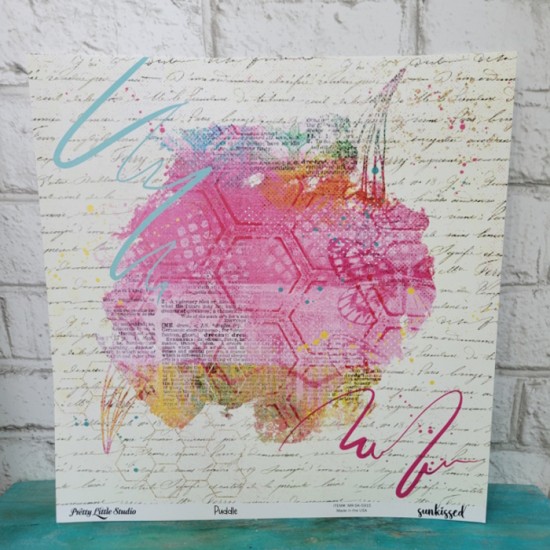 Pretty Little Studio - Papier 12'' x 12'' - Puddle